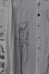 ARCHIVIO J.M.Ribot hand-embroidered shirt SH09/MI/RI